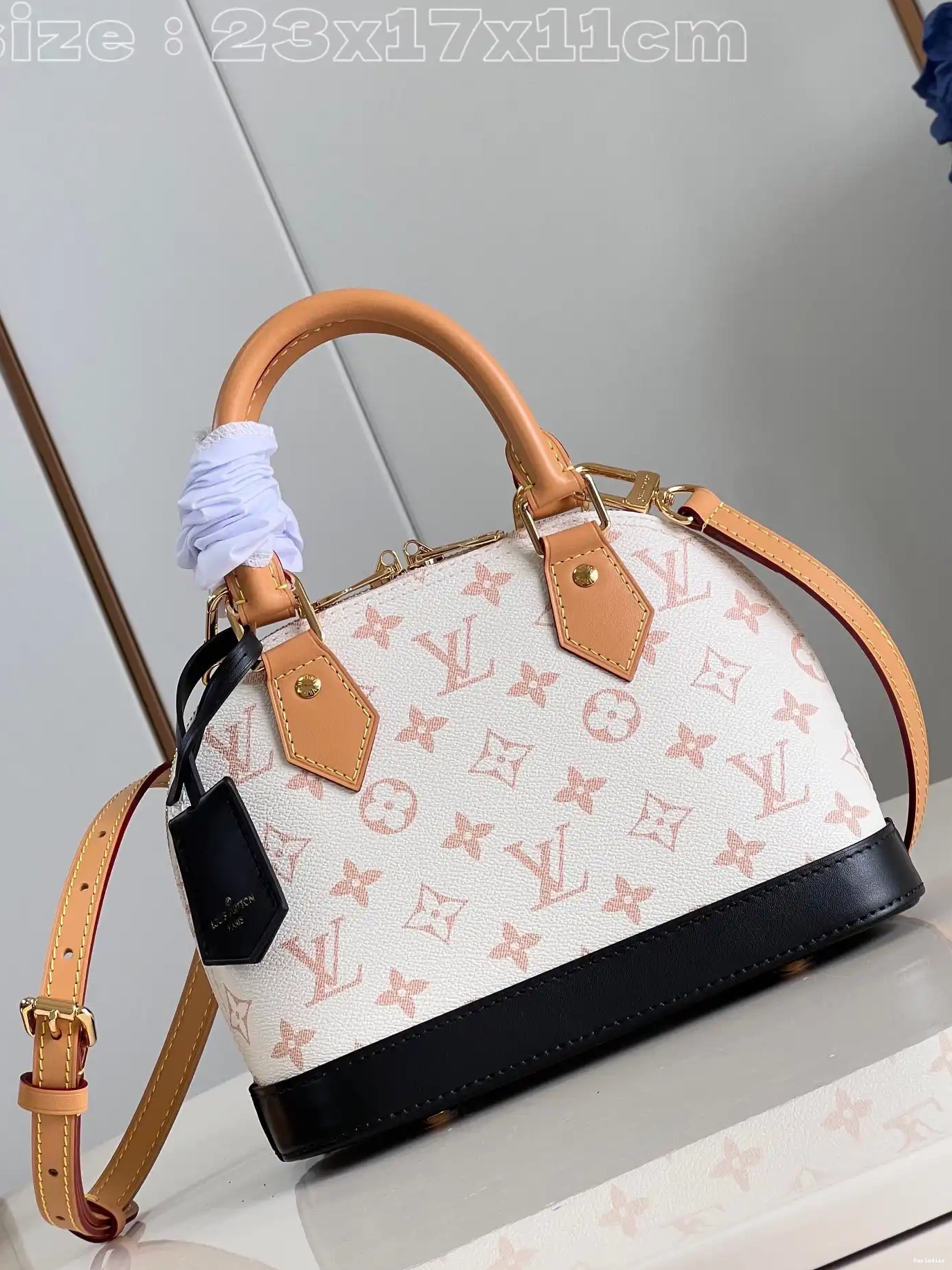Cheap LOUIS ALMA BB-23.5*17.5*11.5cm VUITTON 0614